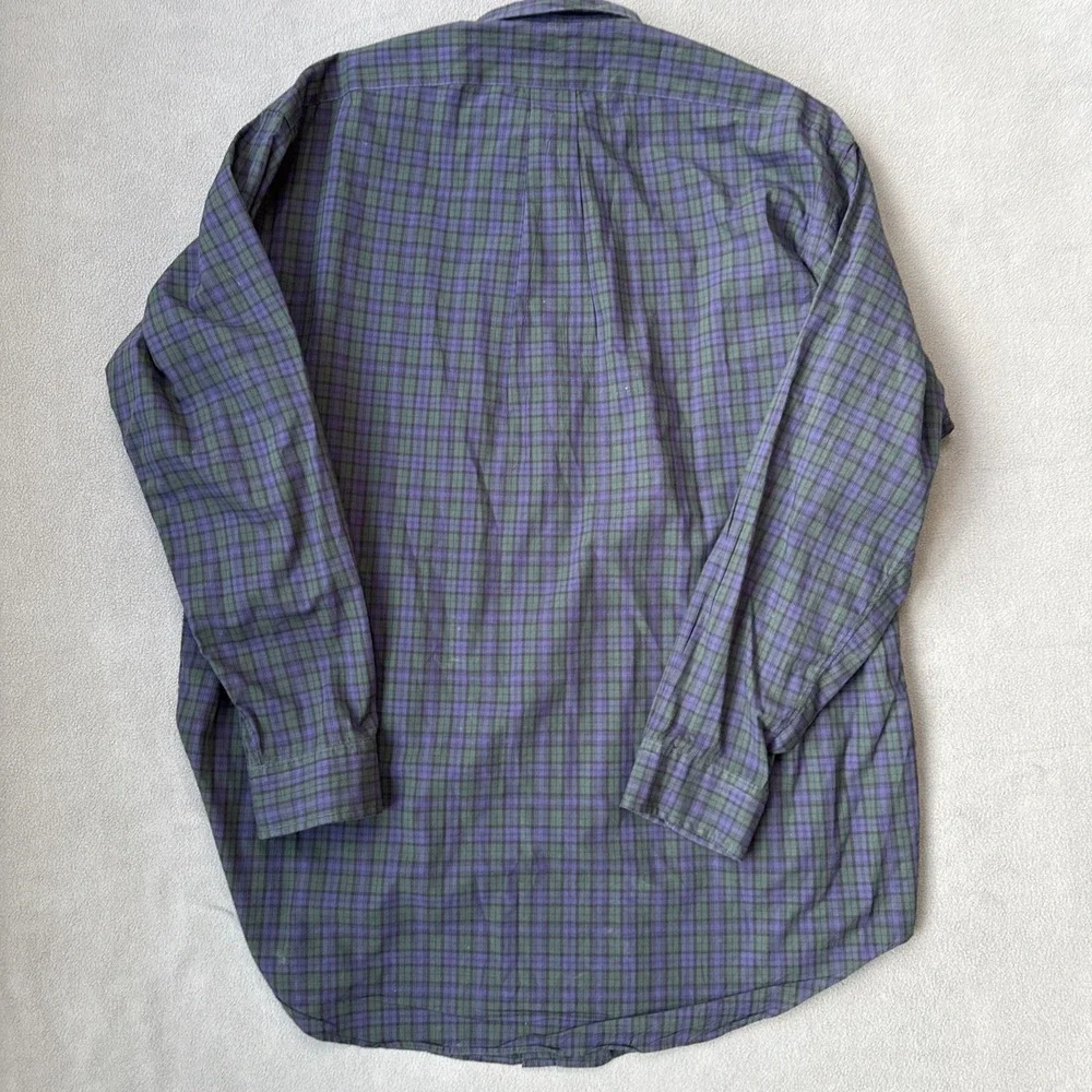 Ralph Lauren Yarmouth Shirt Mens 16 32/33 Classic Long Sleeve Cotton DRY CLEANED - Picture 3 of 10